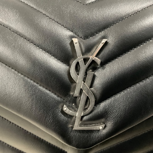 Ysl - Saint laurent medium loulou in black - Picture 5 of 13